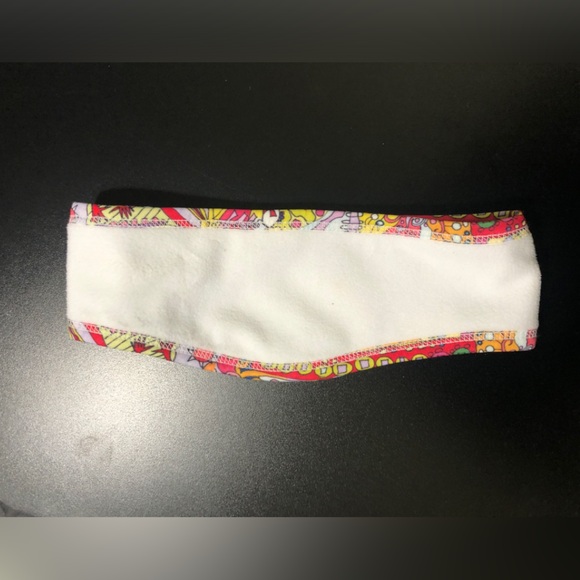 NWOT Designer Multicoloured Infinity Scarf and Headband by Manitoba Artist - Picture 12 of 12